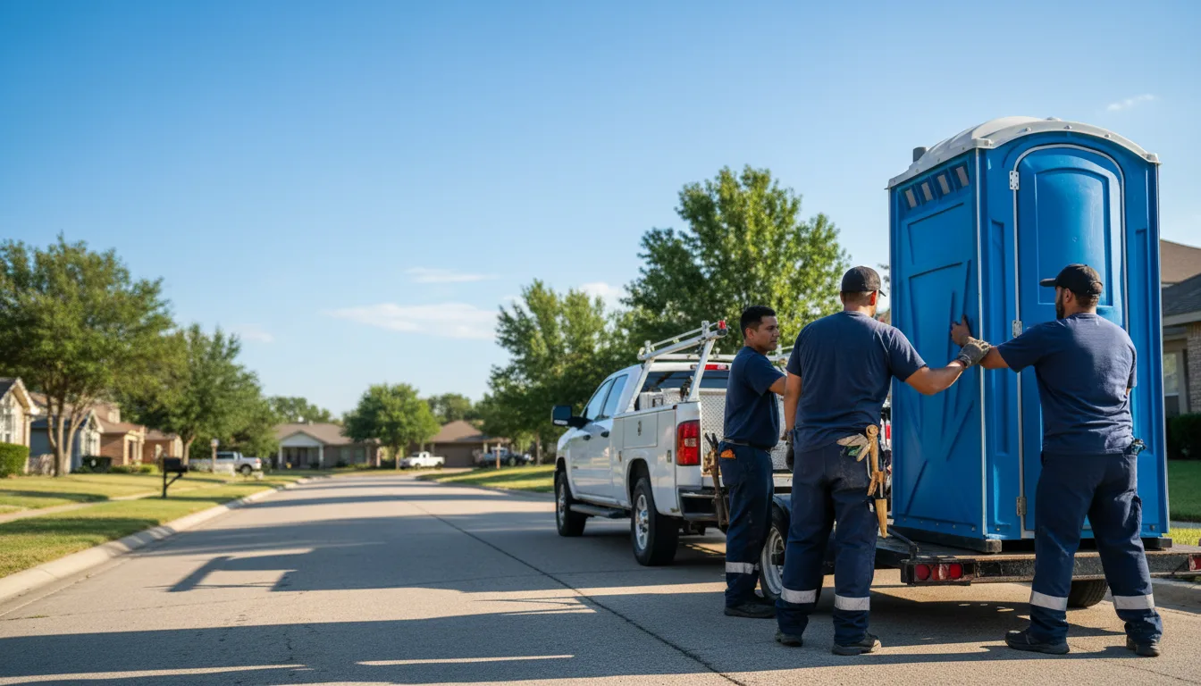 Portable Toilet Rental in Oakland, IA near me